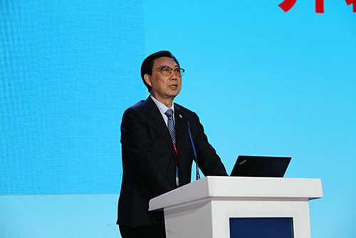 1大會主席、中國健康促進基金會終身榮譽理事長白書忠在開幕式上致辭。.jpg 1大會主席、中國健康促進基金會終身榮譽理事長白書忠在開幕式上致辭。.jpg