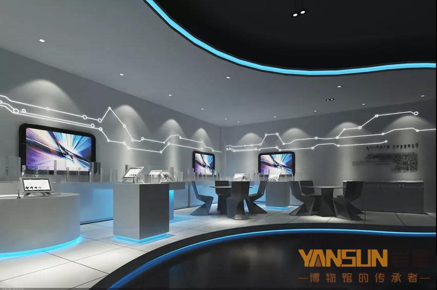 現代多媒體應用對企業展廳設計帶來了哪些影響？插圖(1)