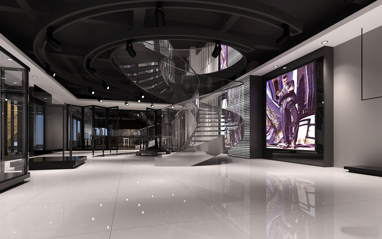 企業展廳設計推陳出新的設計手法插圖