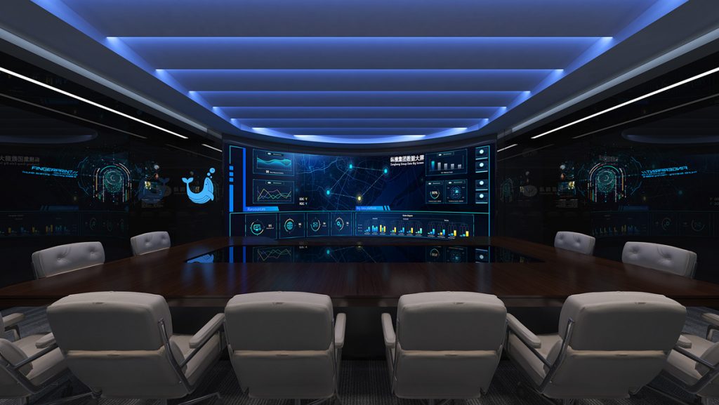 怎樣打造極具科技感的企業(yè)展廳?插圖 怎樣打造極具科技感的企業(yè)展廳?插圖