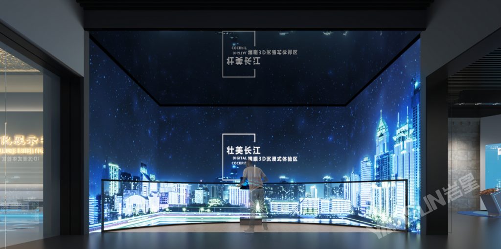 高顏值，科技感！這是現代科技展廳設計的重點插圖